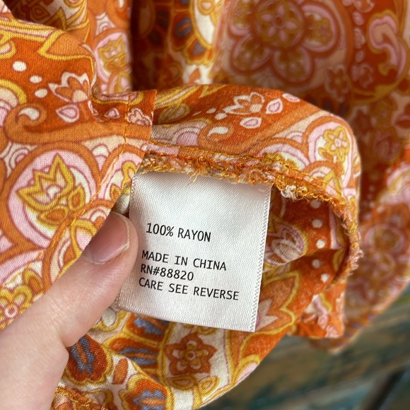 Boho flowy blouse by Rachel Zoe - Picture 5 of 5